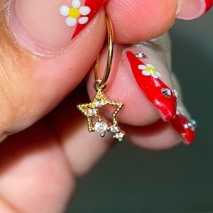 Star fake piercing